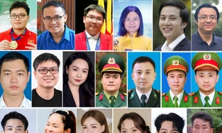 19 đề cử Giải thưởng Gương mặt trẻ Việt Nam tiêu biểu năm 2025: Lê Kiến Thành, Trần Minh Hoàng, Nguyễn Lương Thái Duy, Lệ Hằng, Phạm Anh Tuấn, Nguyễn Phạm Nhất Thiên Minh, Nguyễn Chí Đông, Phạm Chí Nhu, Lê Thị Hồng, Đoàn Văn Chí, Nguyễn Văn Thành, Nguyễn Hữu Dũng, Quốc Khánh, Đình Bắc, Nguyễn Hương, Nguyễn Thị Hòa (Hòa Minzy), Phương Mỹ Chi, Nguyễn Đức Phúc, Mùa A Thi (lần lượt từ trái qua phải, từ trên xuống dưới).