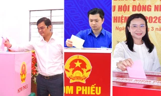 Ban Bí thư Trung ương Đoàn đi bầu, gửi gắm kỳ vọng và niềm tin