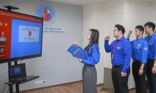 Tuổi trẻ Việt Nam tại LB Nga chào mừng thành công Đại hội XIV của Đảng