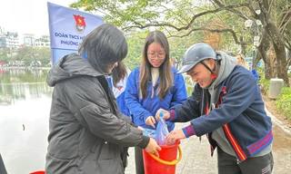 'Áo xanh' cùng AI tiếp sức Táo quân, giữ sạch môi trường