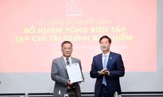 Bổ nhiệm nhà báo Nguyễn Phong Cầm giữ chức vụ Tổng biên tập Tạp chí Tài chính Bảo hiểm