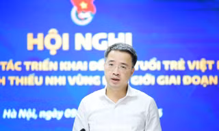 Xây dựng 'bản đồ kết nghĩa' tiếp sức thanh thiếu nhi vùng biên giới