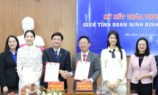 Báo Tiền Phong và Tỉnh Đoàn Ninh Bình ký kết thỏa thuận hợp tác giai đoạn 2026 - 2030