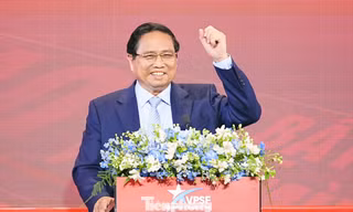 Thủ tướng Phạm Minh Chính nêu 5 câu hỏi, 6 mong muốn với doanh nhân Việt Nam 