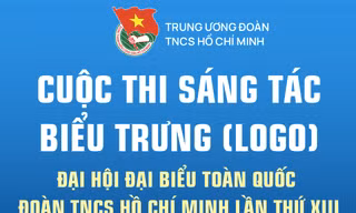 Phát động thi sáng tác biểu trưng (logo) Đại hội Đoàn toàn quốc lần thứ XIII