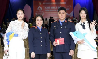 Người đẹp Việt Nam cùng lan tỏa 'Hiến máu cứu người - Sinh mệnh của bạn và tôi' ở Ninh Bình