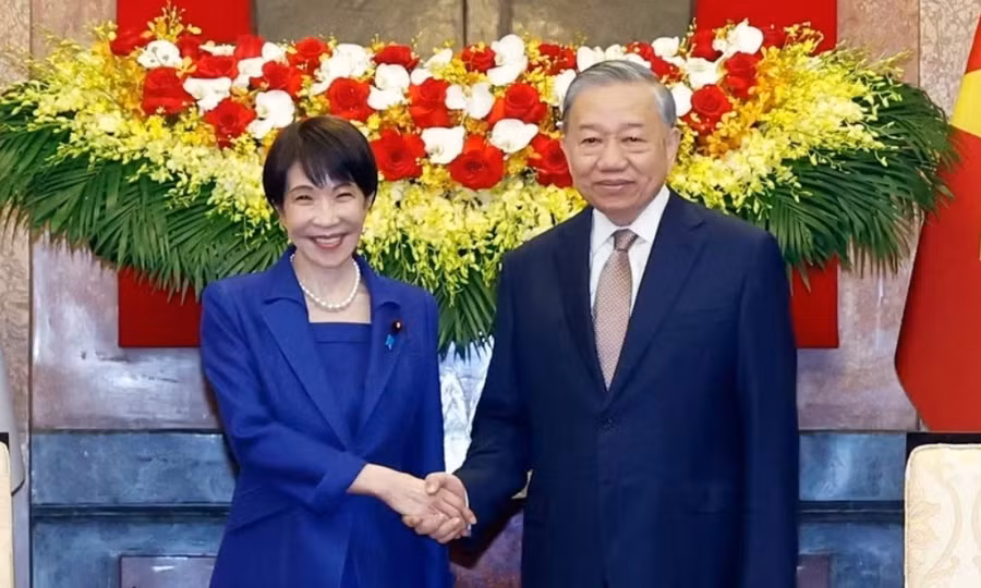 Tổng Bí thư, Chủ tịch nước Tô Lâm tiếp Thủ tướng Nhật Bản Takaichi Sanae 