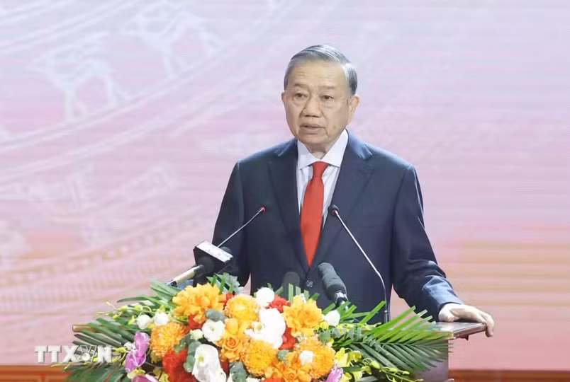 Tổng Bí thư, Chủ tịch nước Tô Lâm dự Lễ kỷ niệm 120 năm Ngày sinh Tổng Bí thư Hà Huy Tập 