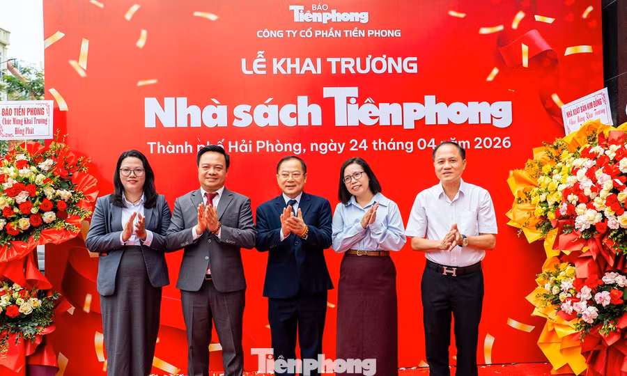 Khai trương nhà sách Tiền Phong tại Hải Phòng