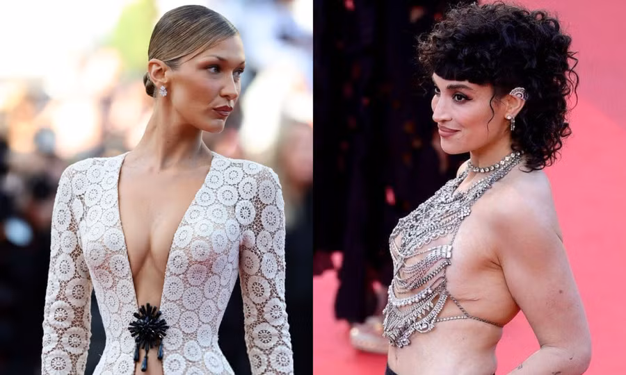 Cannes ngập váy xuyên thấu, hở bạo bất chấp lệnh cấm