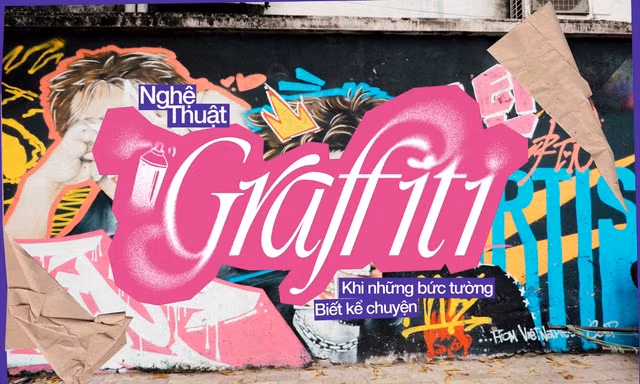Graffiti tại Việt Nam: Khi những bức tường cũ trở thành không gian kể chuyện của nghệ thuật đường phố 