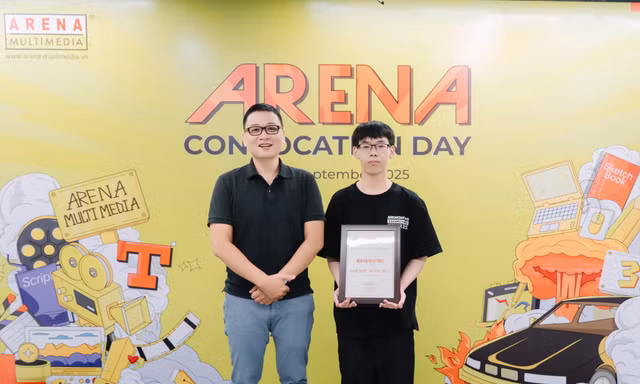 Học bổng 'Arena Artech': Khi người trẻ dám bước khỏi vùng an toàn để theo đuổi sáng tạo 