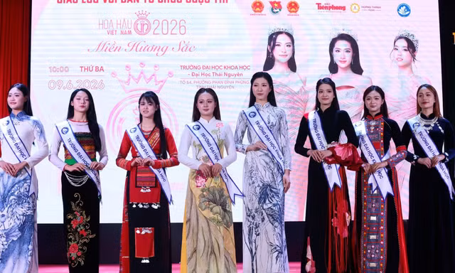 Sinh viên Đại học Thái Nguyên đã sẵn sàng tham gia Sơ khảo Hoa hậu Việt Nam 2026