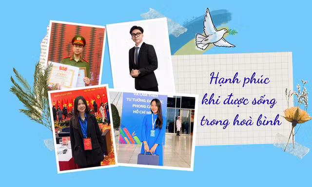 Hạnh phúc khi được sống trong hoà bình