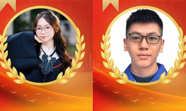Giải Nhất Quốc gia và “mẫu số chung” của 2 học sinh trường THPT Chuyên Hà Giang: Trần Đức Hiếu - Nguyễn Thùy Dương