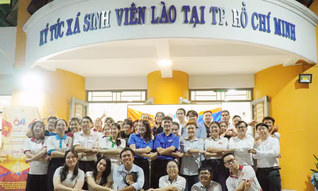 Ký túc xá sinh viên Lào TP.HCM: Ấm áp tình hữu nghị Việt - Lào