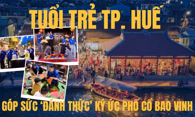 Tuổi trẻ TP. Huế góp sức ‘đánh thức’ ký ức phố cổ Bao Vinh