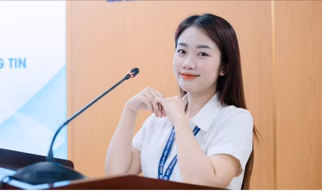 Nữ sinh ngành Khoa học Dữ liệu ghi dấu với thành tích học tập và hoạt động Đoàn - Hội tiêu biểu