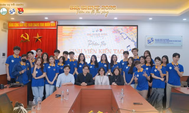 Cuộc thi SIS SHINE 2026: Sân chơi tôn vinh bản lĩnh trí tuệ và vẻ đẹp sinh viên Trường Khoa học liên ngành và Nghệ thuật