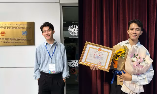 Nam ‘sinh viên 5 tốt’ nỗ lực học tập song hành cùng hoạt động phong trào