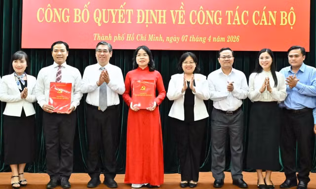 Ban Thường vụ Thành ủy TPHCM điều động cán bộ chủ chốt