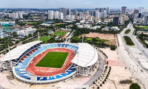 Sân Mỹ Đình 'thay áo mới', sẵn sàng chào đón tuyển Việt Nam