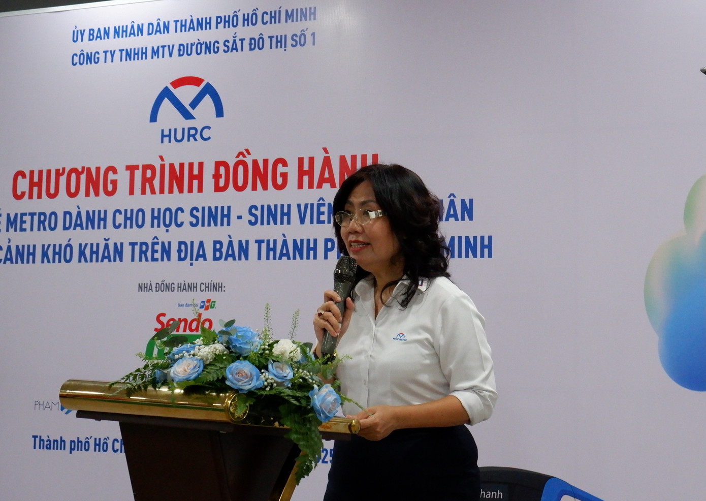 Bà Văn Thị Hữu Tâm - Phó Giám đốc Công ty TNHH MTV Đường sắt đô thị số 1 TPHCM. Ảnh: Hữu Huy van-thi-huu-tam.jpg
