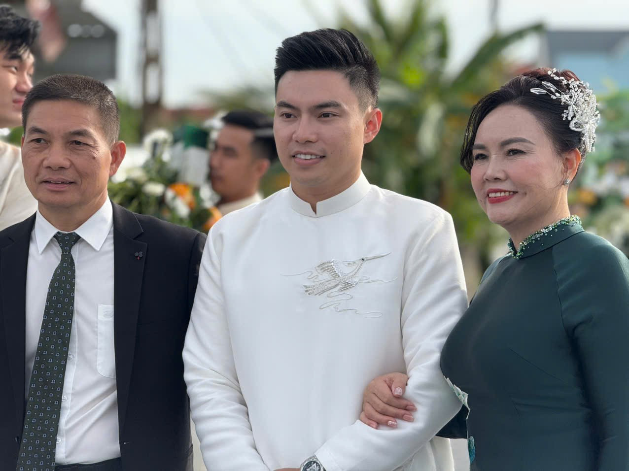 Hình ảnh chồng Đỗ Thị Hà tại lễ ăn hỏi | Báo điện tử Tiền Phong
