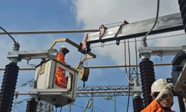 Đóng điện sân bay Long Thành