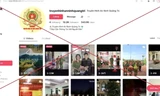 Kênh Tiktok 'Truyền hình An ninh Quảng Trị' giả mạo phát tán nhiều nội dung phản cảm