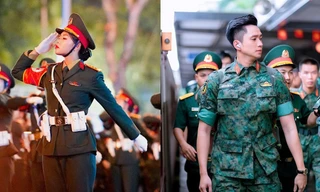 Sức hút từ bộ đôi chiến sĩ A80: Chuẩn thần thái quân ngũ, đậm điện ảnh đời thường