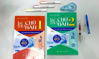 Bộ sách giúp các bạn trẻ luyện viết chữ Hán đẹp, ghi nhớ từ vựng dễ dàng