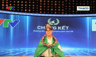 Bảo Khánh giành vòng nguyệt quế Chung kết Đường Lên Đỉnh Olympia năm thứ 25