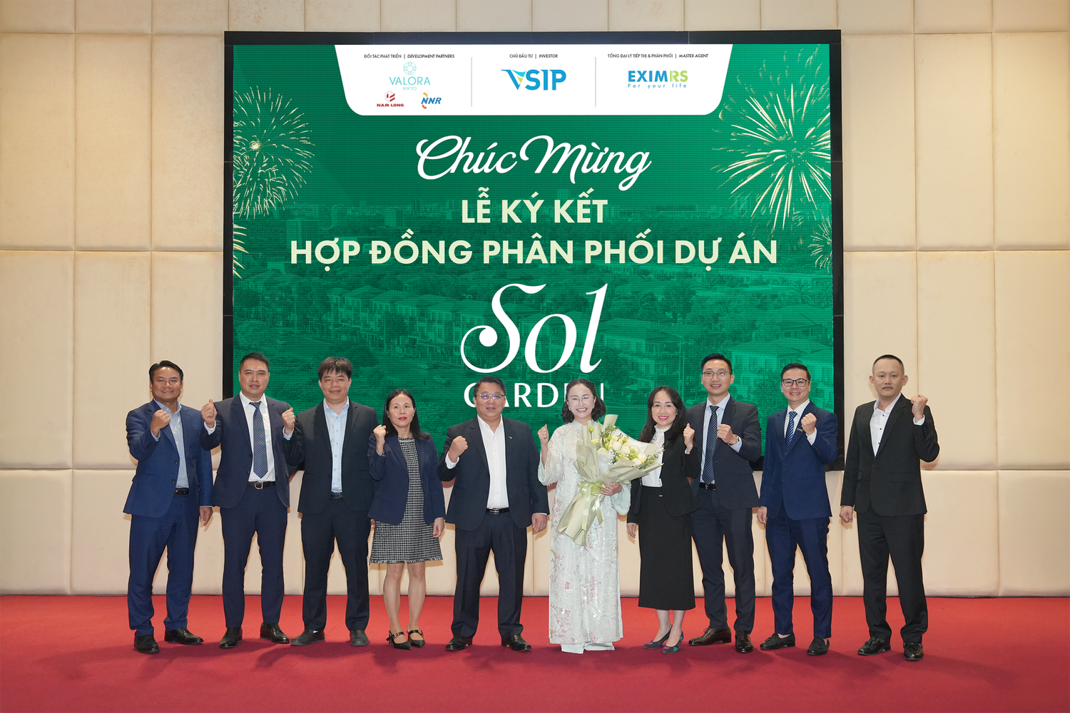 EximRS trở thành đơn vị tổng đại lý tiếp thị và phân phối dự án Sol Garden