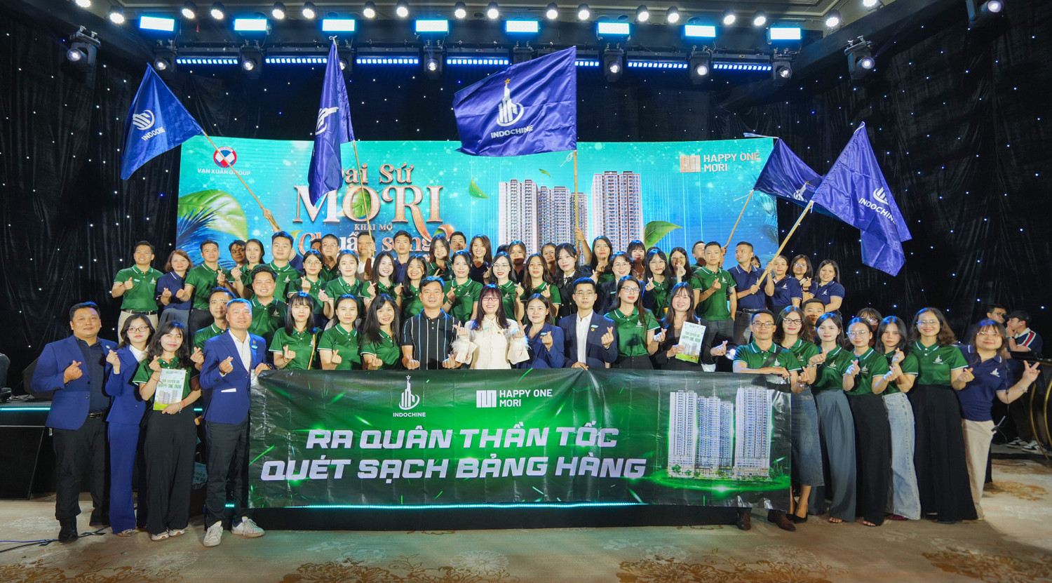 Bùng nổ Lễ ra quân dự án Happy One Mori tại Hà Nội
