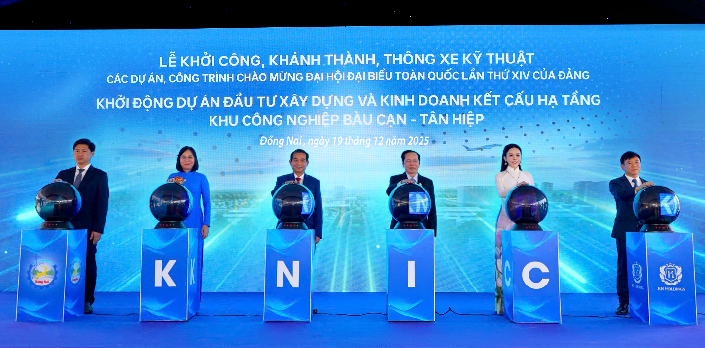 Tập đoàn KN Holdings khởi động đồng thời 2 dự án khu công nghiệp tại Đồng Nai