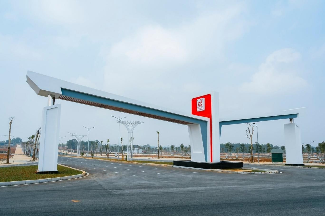 Trục đường nội khu rộng tho&aacute;ng, gia tăng khả năng khai th&aacute;c thương mại.