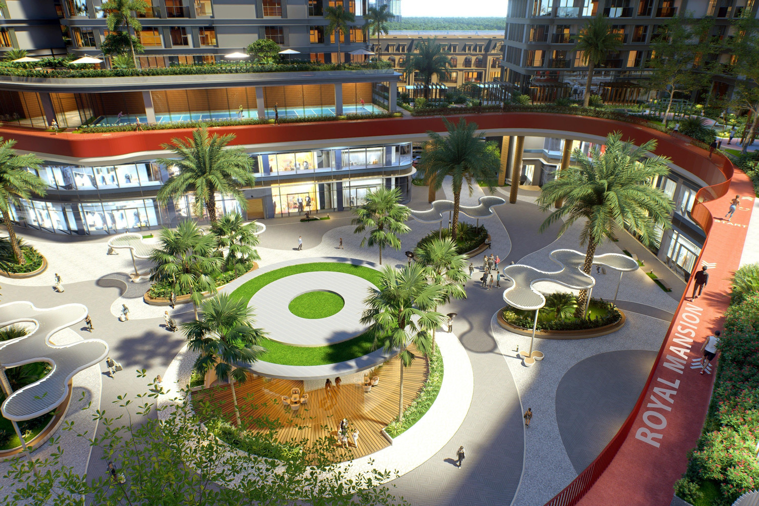 Tiện &iacute;ch đồng bộ ngay trước ngưỡng cửa của Royal Mansion