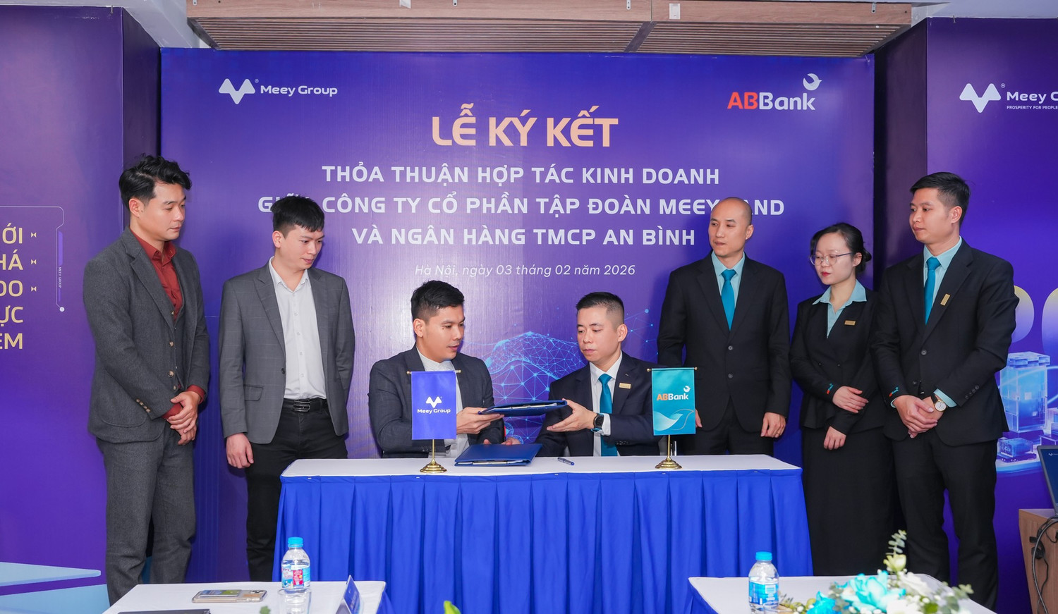 Meey Group bắt tay ABBank xây dựng “cầu nối số” giữa bất động sản và tài chính