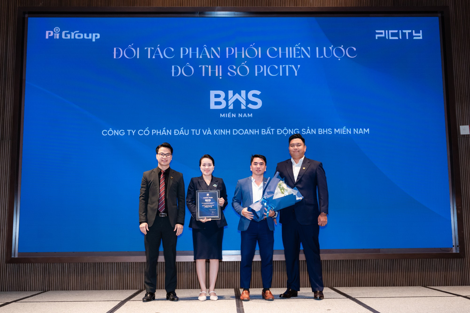BHS Miền Nam hợp tác cùng Pi Group trong hành trình phân phối Đô thị số Picity ra thị trường