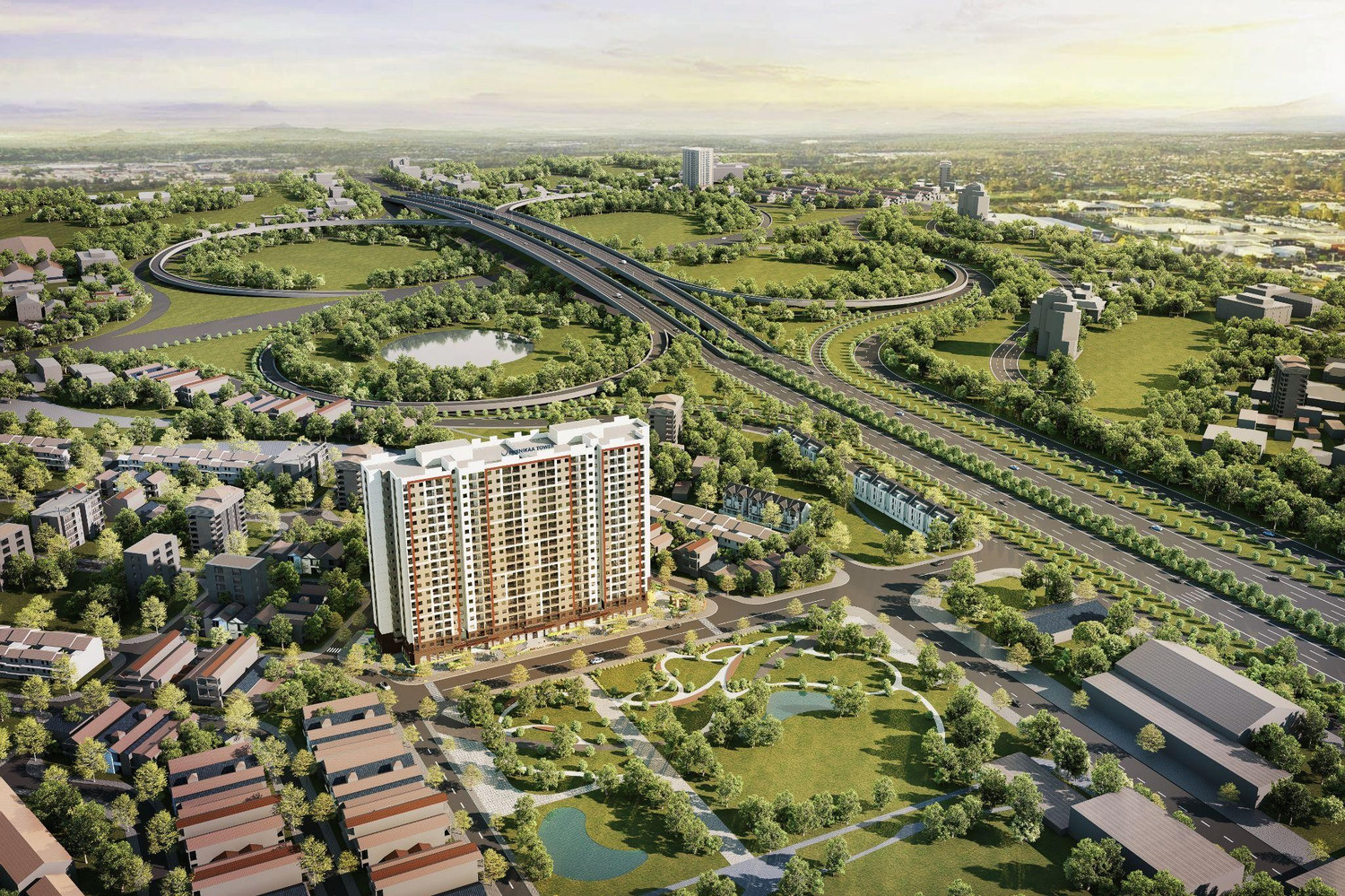 Giải 'cơn khát' nhà ở cho chuyên gia công nghệ, Đất Xanh Miền Bắc phân phối chính thức dự án Phenikaa Tower Hòa Lạc