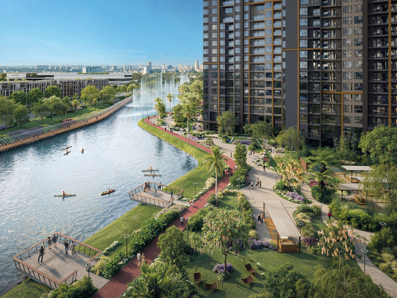 An cư xứng tầm tại Masteri Park Place: Một vị trí – vạn giá trị