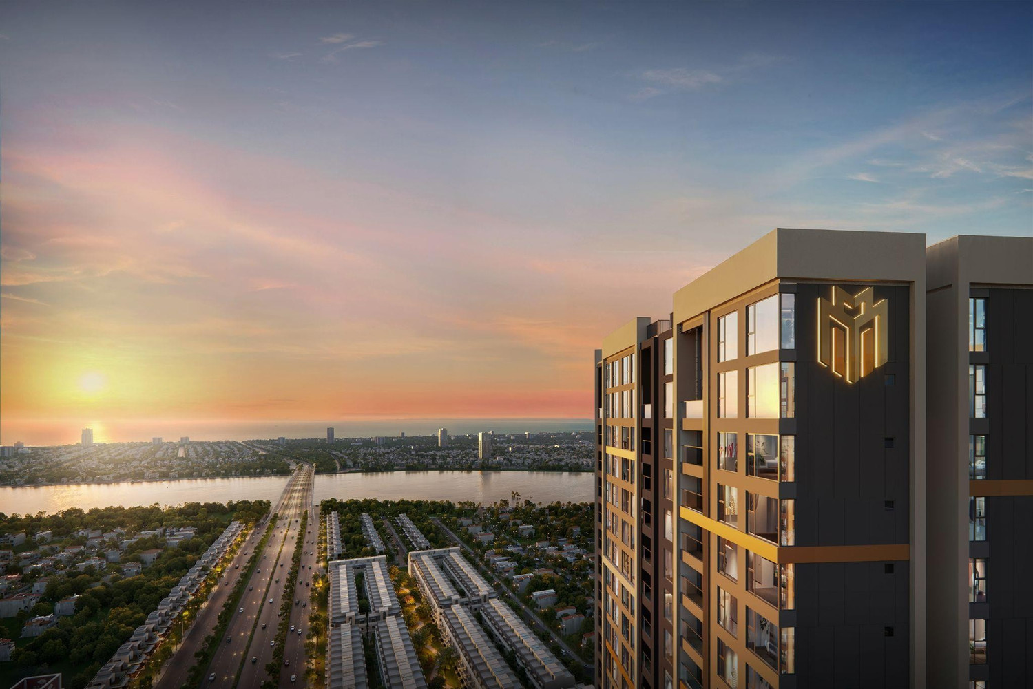Tầm nhìn giao hòa giữa thiên nhiên và phố thị tại Tower A - Masteri Rivera Danang