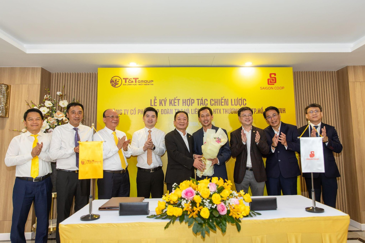 T&T Group và Saigon Co.op hợp tác phát triển mô hình bán lẻ tại các khu đô thị toàn quốc