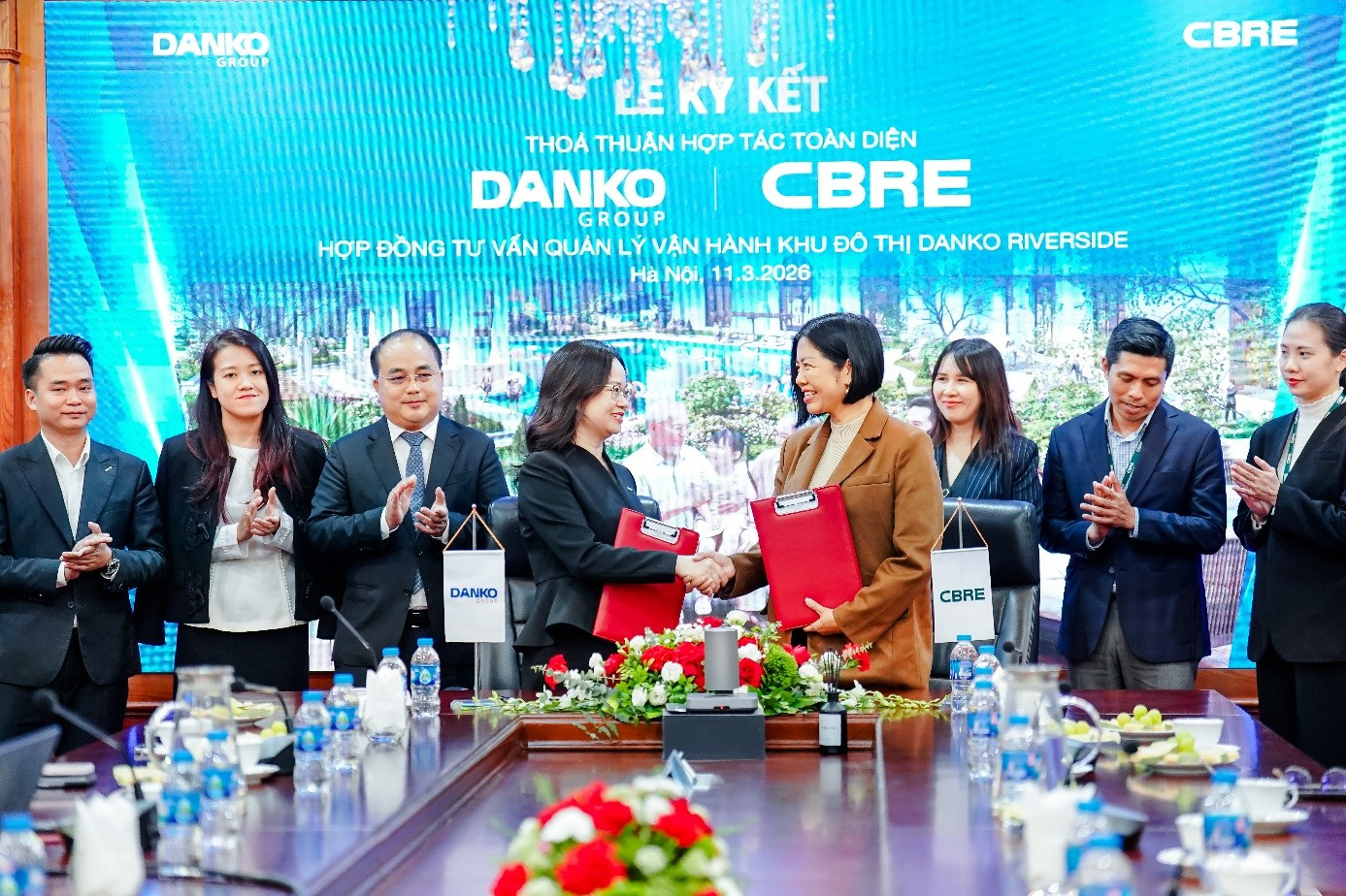 Danko Group và CBRE kí kết hợp tác, kiến tạo chuẩn mực quốc tế cho các đô thị phong cách châu Âu