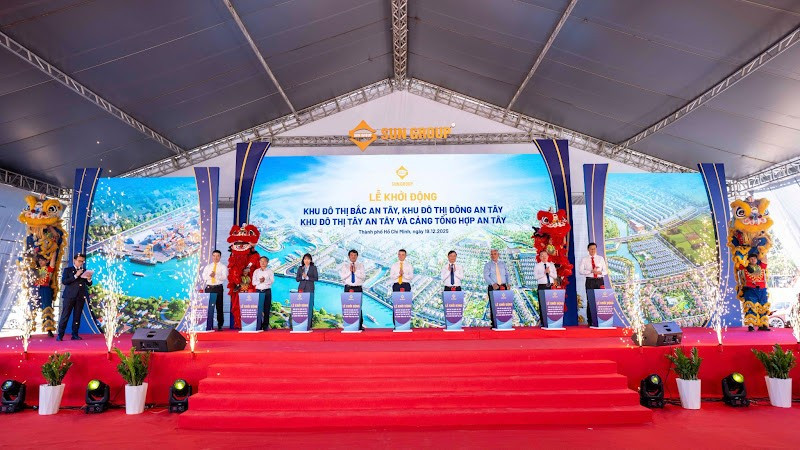 TP.HCM khởi động tổ hợp dự án An Tây 51.160 tỷ đồng quy mô 724 ha do Sun Group đầu tư