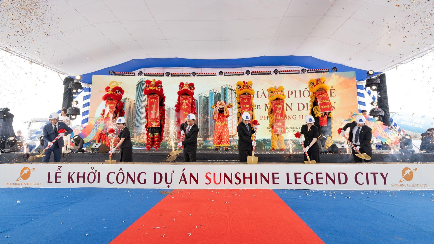 Tập đoàn Sunshine khởi công hai dự án hơn 3 tỷ USD trong ngày 19/8