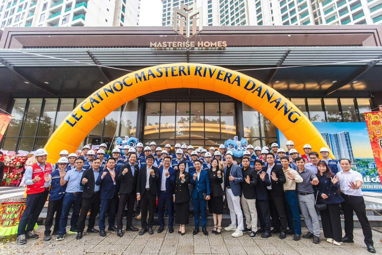 Cất nóc dự án Masteri Rivera Danang: Bước tiến mới trên hành trình kiến tạo 'Nơi nhịp sống giao hòa'
