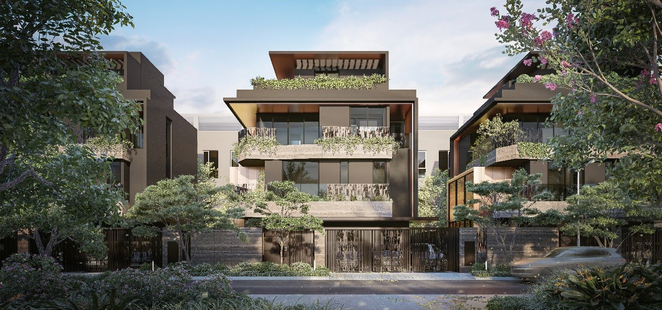 Garden Villa The Fullton Edition: Tuyệt tác sống giữa thiên nhiên đa tầng