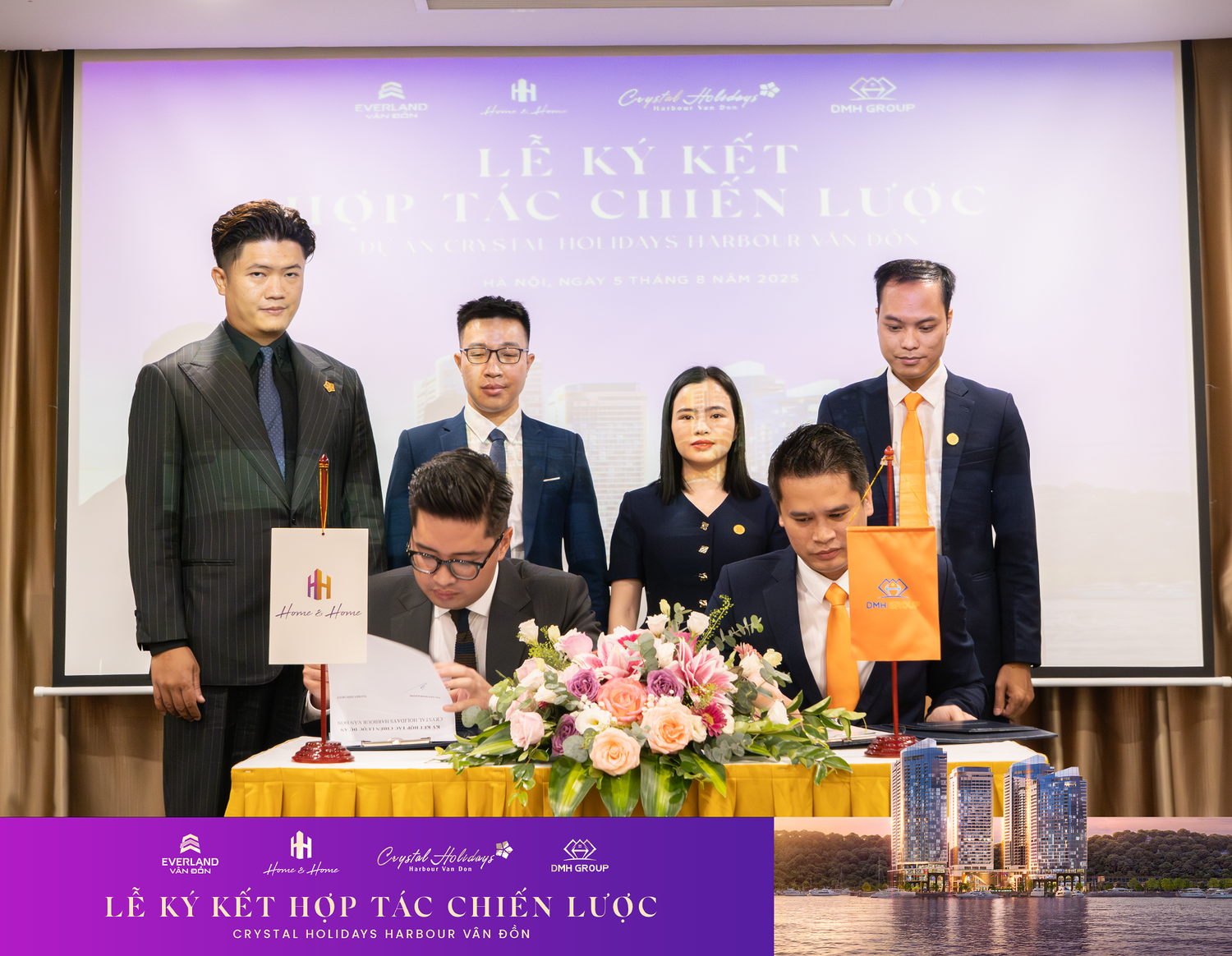 DMH Group trở thành Tổng đại lý chiến lược dự án Crystal Holidays Harbour Vân Đồn